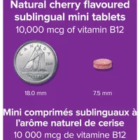 B12 Ultra-Strength 10,000 mcg Cherry Flavour