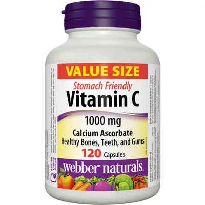 Vitamin C Calcium Ascorbate Stomach Friendly 1000 mg