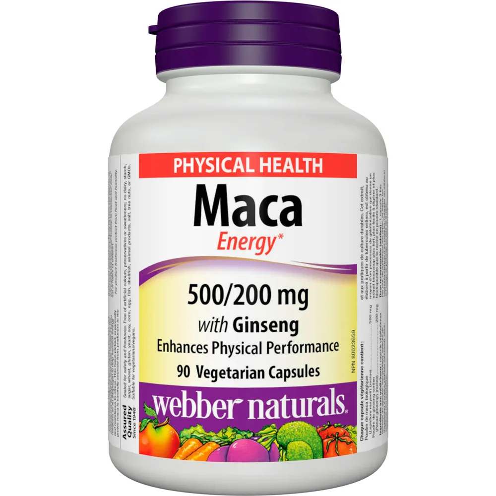 Maca Energy with Ginseng 500/200 mg