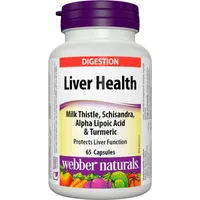 Liver Health Milk Thistle, Schisandra, Alpha Lipoic Acid & Turmeric