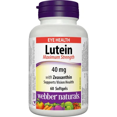 Lutein with Zeaxanthin Maximum Strength 40 mg