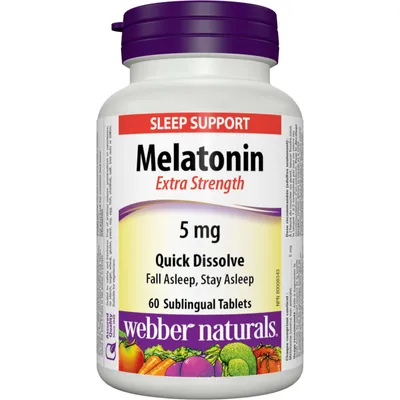 Melatonin Extra Strength Quick Dissolve 5 mg