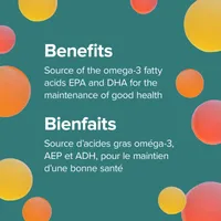 Omega-3 Gummies EPA/DHA 150 mg, Orange · Lemon