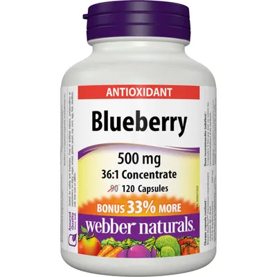 Blueberry 36:1 Concentrate 500 mg