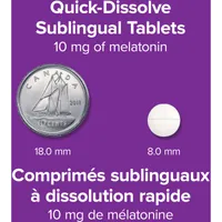 Melatonin Maximum Strength Quick Dissolve 10 mg