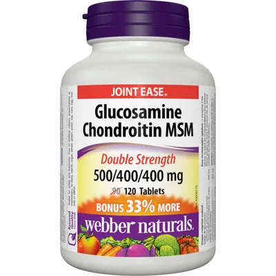 Glucosamine Chondroitin MSM Double Strength 500/400/400 mg