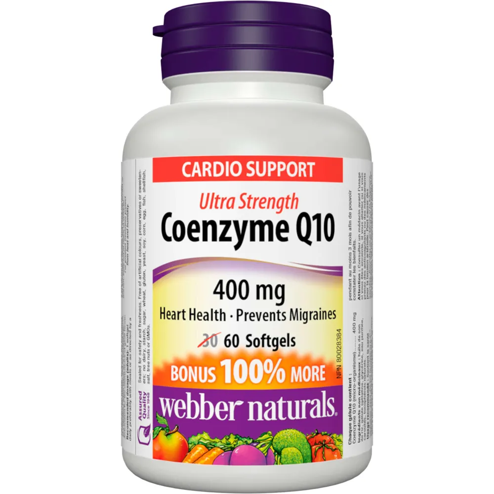 Coenzyme Q10 Ultra Strength 400 mg