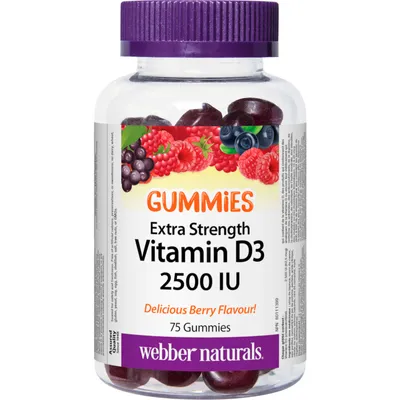 Vitamin D3 Extra Strength 2500 IU