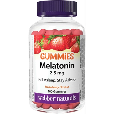 Melatonin 2.5 mg Gummies Strawberry