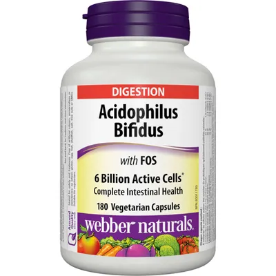 Acidophilus Bifidus with FOS 6 Billion Active Cells
