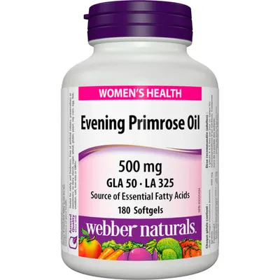 Evening Primrose Oil GLA 50 · LA 325 500 mg