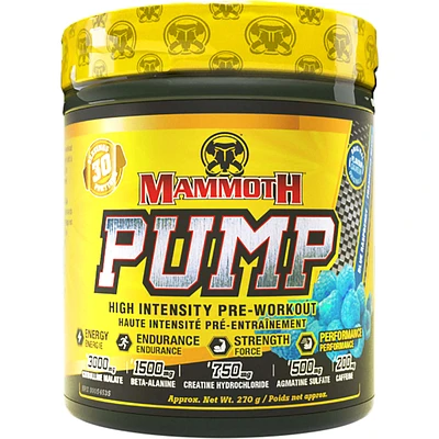 Mammoth Pump - Blue Raspberry