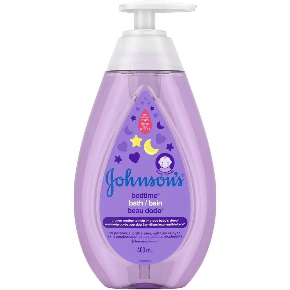 Johnson's Baby Bedtime Bath Wash, Baby Wash and Cleanser 400mL