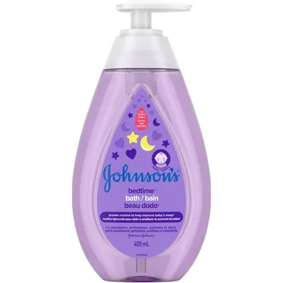 Johnson's Baby Bedtime Bath Wash, Baby Wash and Cleanser 400mL