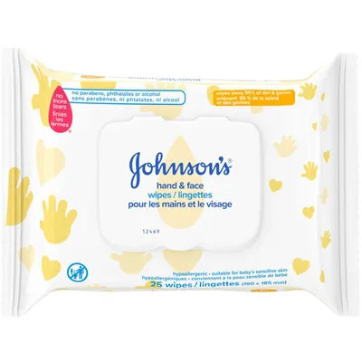 Hand and Face Baby Cleansing Wipes for Sensitive Skin