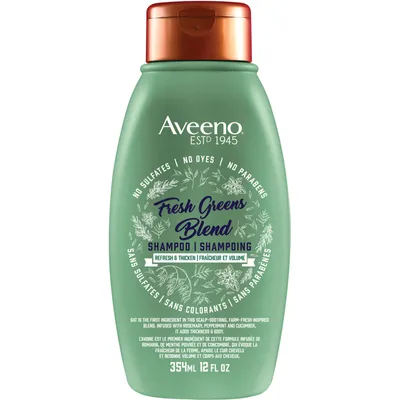 Fresh Greens Blend Shampoo for Refresh & Thicken