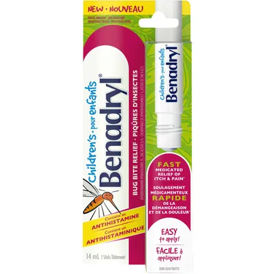 Children's Itch and Pain Relief Stick for Bug Bites 14 ml