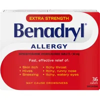 Extra Strength Allergy Medicine, 50mg