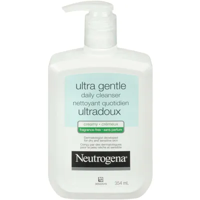 Ultra Gentle Daily Cleanser Creamy Fragrance-Free Formula