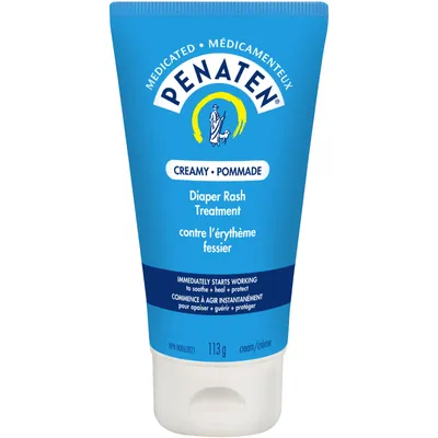 Medicated Diaper Rash Cream for Baby, Zinc Oxide Cream