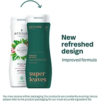 Super Leaves Body Wash - glowing