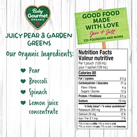 Juicy Pear & Garden Greens