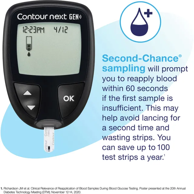 Contour Plus Meter Test Strip 25s+Lancet 100s - Alpro Pharmacy