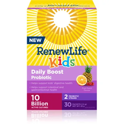 Kids Daily Boost Probiotic, Fruit Punch Flavour, 10 Billion Active Cultures
