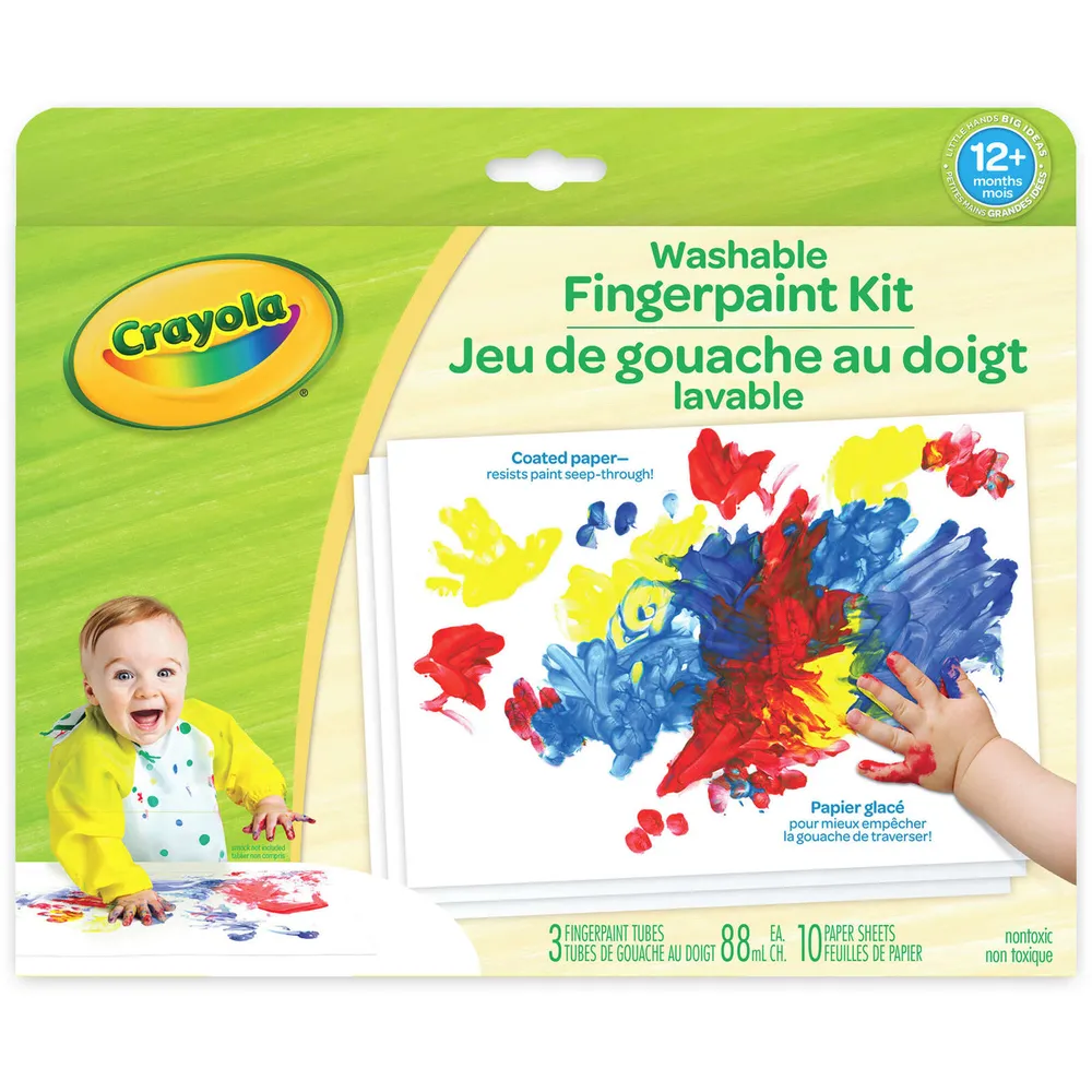 Washable Finger Paint Kit