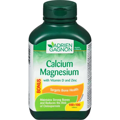 Calcium Magnesium + Vitamin D And Zinc