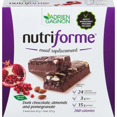 Nutriforme bar - Dark chocolate, almonds and pomegranate