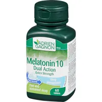 Melatonin 10 mg Dual Action Extra-Strength