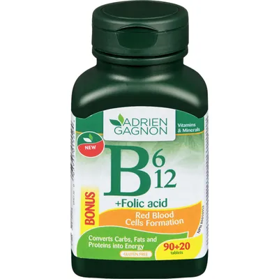 B6, B12 + Folic Acid