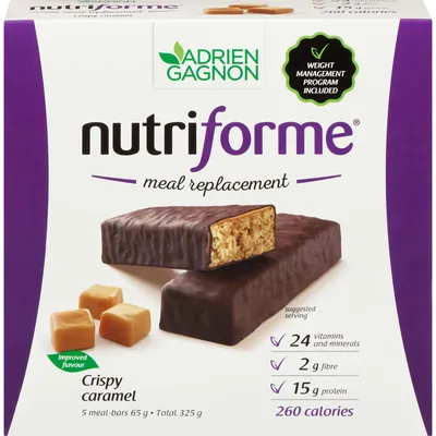 Nutriforme bar - Crispy caramel