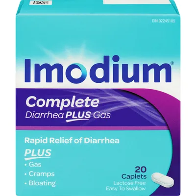 Diarrhea Plus Gas Relief 20 ea