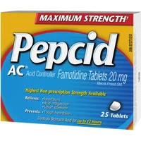 Maxium Strength AC Tablets, Acid Reducer for Heartburn 25 ea