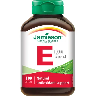 Vitamin E 100 IU/67 mg AT