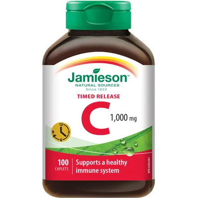 Vitamin C 1,000 mg Timed Release Caplets