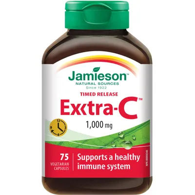 Exxtra-C  Vitamin C  1,000 mgTimed Release Capsules