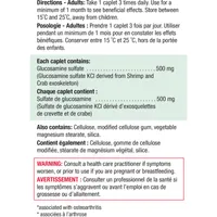 Glucosamine Sulfate Caplets 500 mg