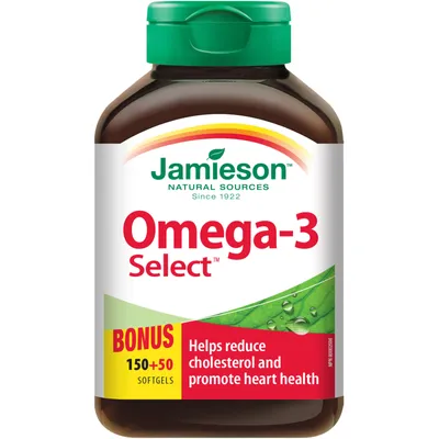 Omega-3 Select Softgels, 1,000 mg
