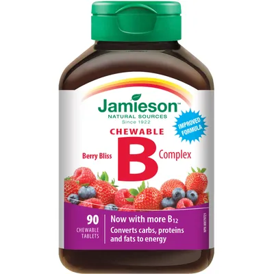 Chewable B Complex Berry Bliss Tablets