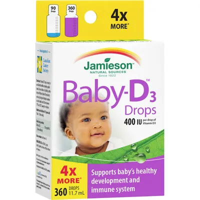 Baby-D™ Vitamin D3 400 IU Droplets