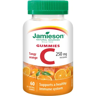 Vitamin C Gummies - Tangy Orange