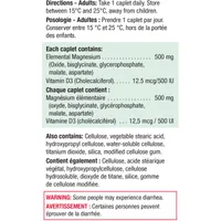 Magnesium 500 mg + D3 500 IU