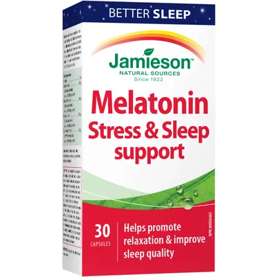 Melatonin Stress and Sleep Support