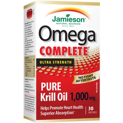 Omega Complete™ Ultra Strength Super Krill Softgels,1,000 mg