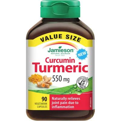Turmeric Curcumin 550 mg Value Size