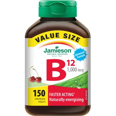 Vitamin B12 1,000 mcg Fast Dissolving Sublingual Tablets - Value Pack
