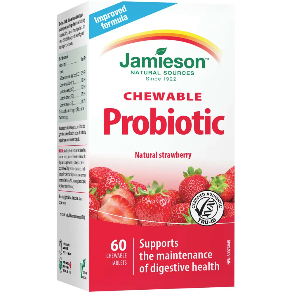 Chewable Probiotic - Natural Strawberry